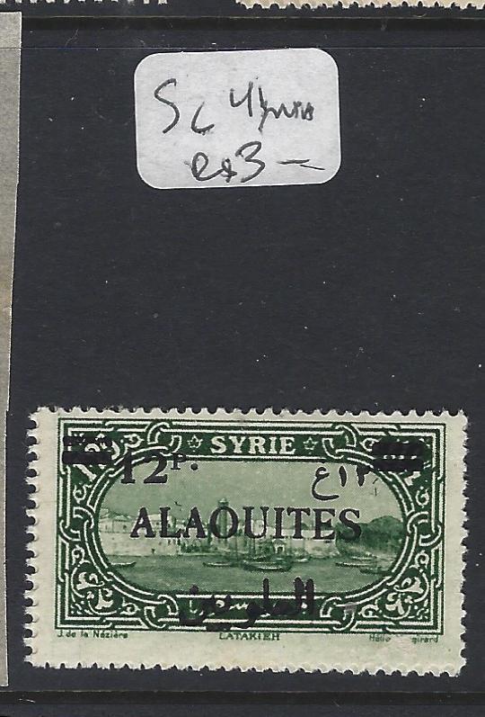 SYRIA   ALAOUITES  (P2508B) SC    41     MNH