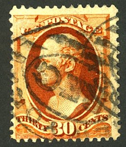 217  30c  Hamilton Used
