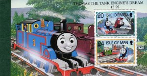 Isle of Man - 1995 - LOCOMOTIVES Booklet   complete - MNH # 661c