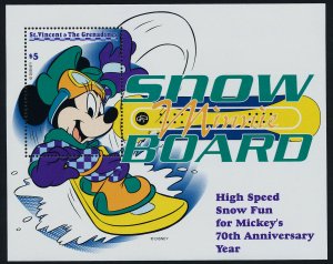 St Vincent 2660-5 MNH Disney, Winter Sports