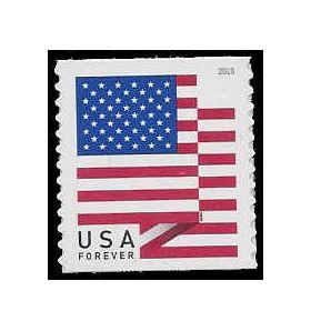 #5261 (50c Forever) US Flag Coil Single BCA 2018 Mint NH
