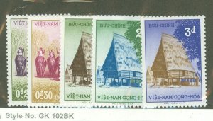 Vietnam/South (Empire/Republic) #63-67 Mint (NH) Single (Complete Set)