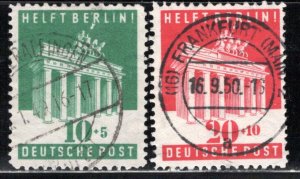 Germany AM Post Scott # B302 - B303, used