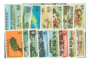 Anguilla #17-31 Unused Single (Complete Set)