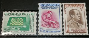 Cuba 1951 Airmail - 30th Anniversary Jose Capablanca's Victory in World ...