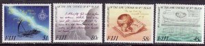 Fiji-Sc#603-6- id9-unused NH set-Ships-William Bligh-1989-