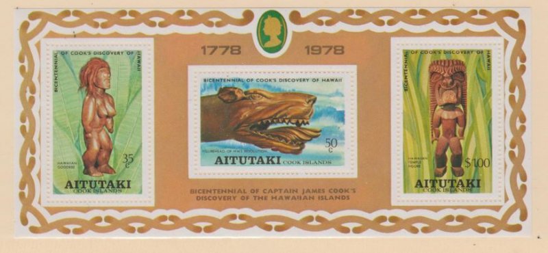 Aitutaki Scott #162a Stamps - Mint NH Souvenir Sheet