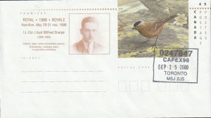 Canada 1999 Postal Stationary Covers w/ Geese and Sparrow  1998 & 1999 Royale