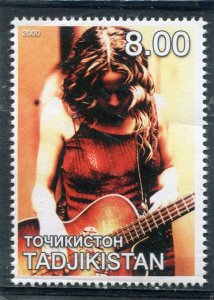 Tajikistan 2000 SHERYL CROW Single Perforated Mint (NH)