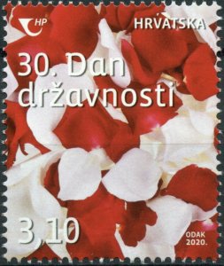 Croatia 2020 MNH Stamps Scott 1185 Independence Flowers