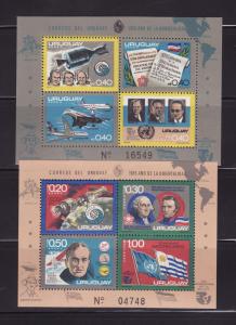 Uruguay C413-C414 Set MNH Various