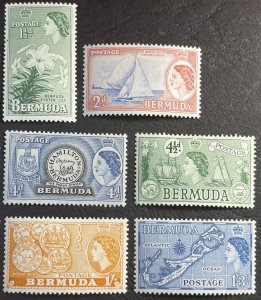 BERMUDA # 143-162-MINT/HINGED---COMPLETE SET---1953-58