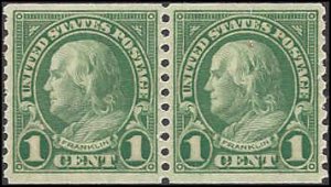 597 Mint,OG,NH... Pair... SCV $1.40