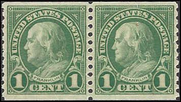 597 Mint,OG,NH... Pair... SCV $1.40