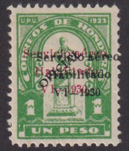 Honduras 1930 SC CO4/SAN 69b Variety MLH 