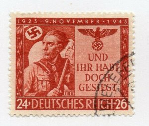 Germany 1943 Early Issue Fine Used 24pf. NW-100700