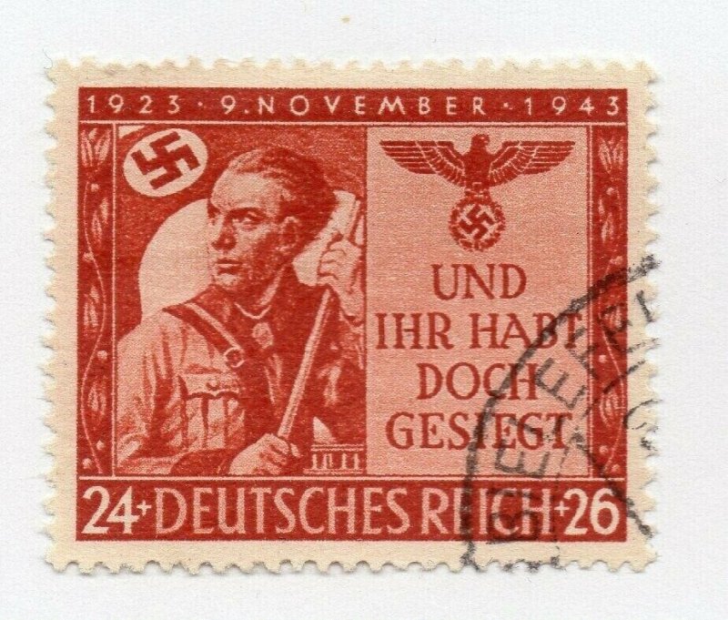 Germany 1943 Early Issue Fine Used 24pf. NW-100700