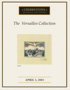 The Versailles Collection of France and World Proofs, Cherrystone, April 3, 2003