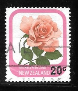 New Zealand 718: 20c on 7c Michele Meilland, used, VF