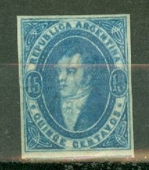 Argentina 13 used APS cert extensively altered CV $150