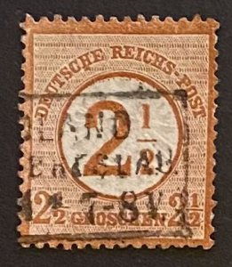 [AG] Germany 1874 Sc #27 Mi 29 USED Mi-CV 70$