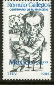 MEXICO 1374 Cent of the Birth of Romulo Gallegos, writer MNH