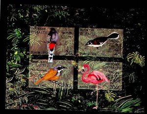 HAITI Sc 915a NH SOUVENIR SHEET OF 1999 - BIRDS