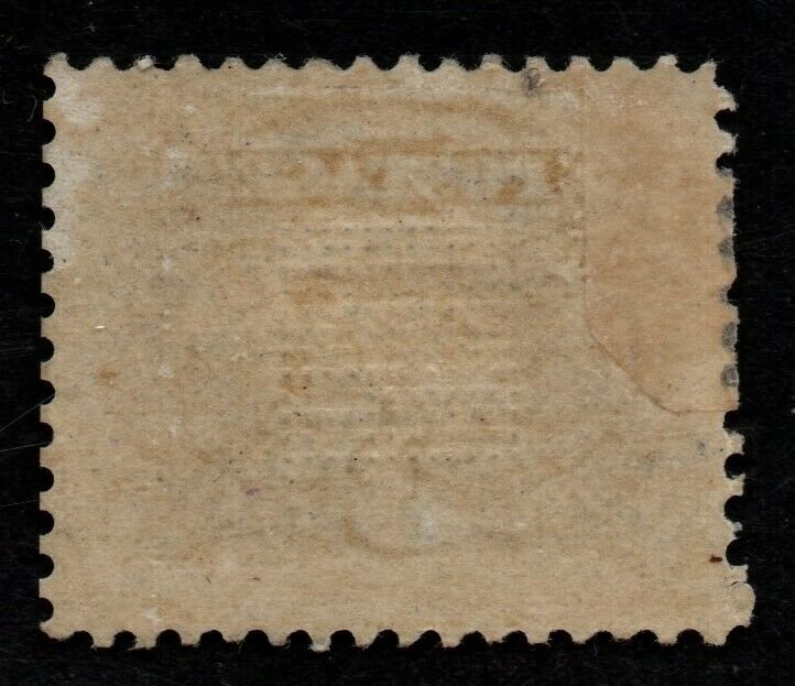 $US Sc#114 M/H, OG JUMBO freak monster stamp! Cv $225