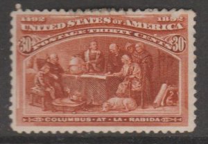 U.S. Scott #239 Columbian Stamp - Mint Single