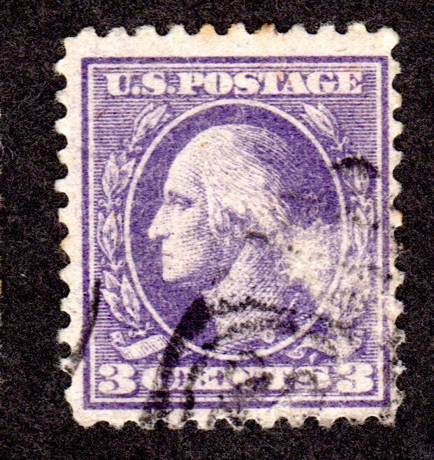 US Scott # 502, used,. Type III, Cat = $ 0.75. Lot 200558 -15