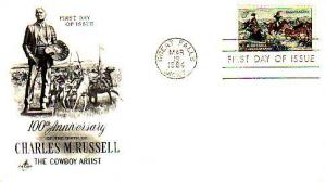 United States, First Day Cover, Art, Horses