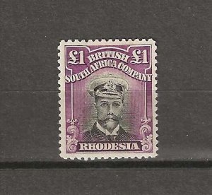 RHODESIA 1913/19 SG 278 MINT