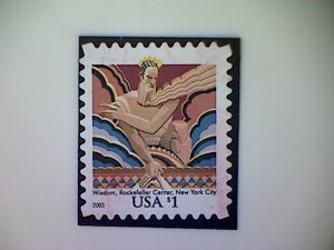 United States, Scott #3766, used(o), 2003 Wisdom, $1.00, multicolored