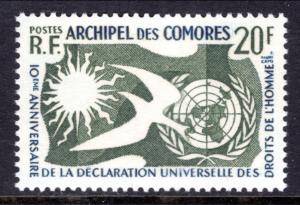 Comoro Island 44 Human Rights MNH VF