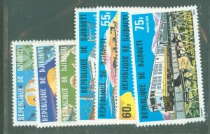 Djibouti #482-8  Single (Complete Set)