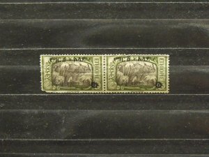 5367   Ethiopia   MH # 152   Pair (faulty second stamp)        CV$ 120.00