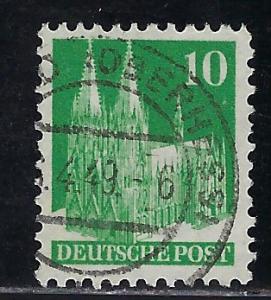 Germany AM Post Scott # 641, used