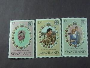SWAZILAND # 382-384-MINT NEVER/HINGED----COMPLETE SET----1981