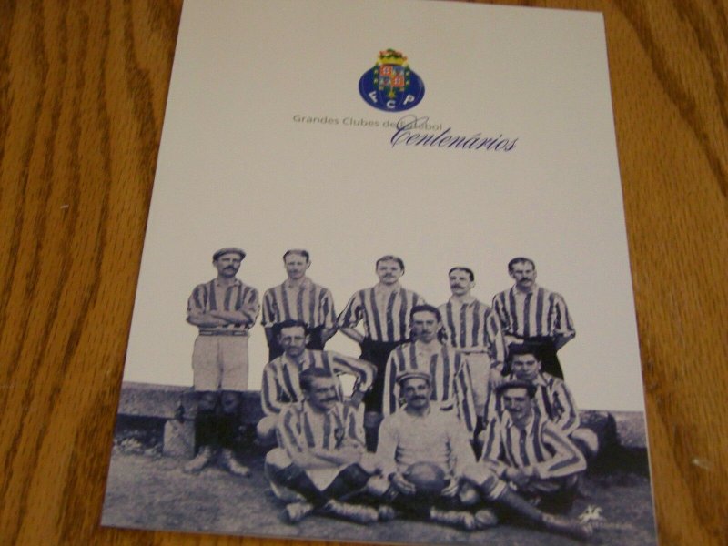 CENTENARY FUTEBOL CLUBE DO PORTO BROCHURE / SOUVENIR SHEET /STAMP