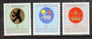 Liechtenstein 475-7 MNH VF
