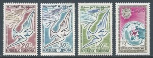 Tunisia #388-91 NH Independence 5th Anniv.