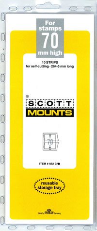 Scott Mount 70 x 265 mm  (Scott 952 Black)