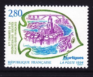 France 2426 MNH 1994 Federation of French Philatelic Societies 67th Congress