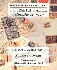 The 212th Public Auction - U.S. Postal History and Airpos...