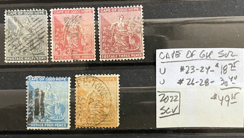 Cape of Good Hope Used Selection #23//28- SCV=$49.15