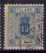 Iceland Scott O6 Used F-VF