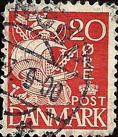 DENMARK -  #238D - Used - SCV-0.25
