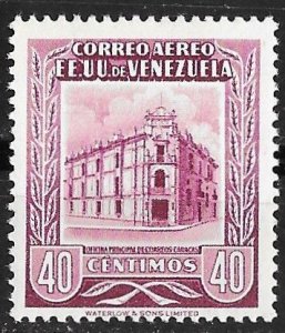 Venezuela # C569  Caracas Post Office Bldg.  40c.   (1)  Mint NH