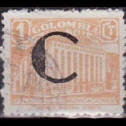 COLOMBIA 1948 - Scott# 561 Telegraphs Building Set of 1 Used