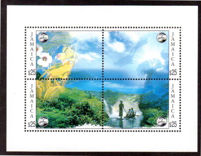 JAMAICIA 818 MNH XF S/S SCV $6.50 BIN $4.25 NATURE